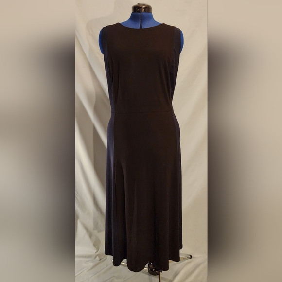 Lauren Ralph Lauren Women's Side-Stripe Georgette Dress - Picture 1 of 3